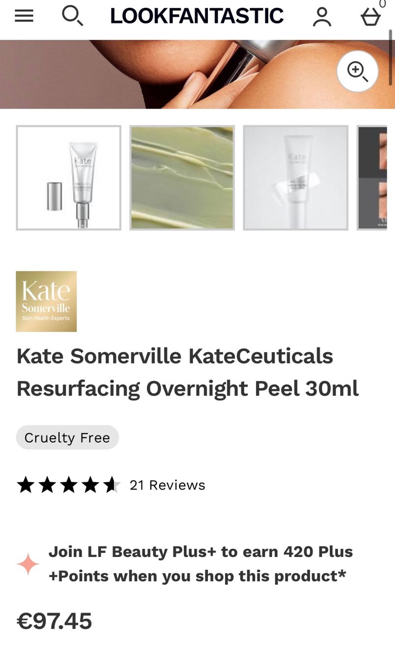 Cura del viso: Kate Somerville KateCeuticals Resurfacing Overnight Peel 30m – Nuovo e nell'imballaggio originale da Zürich venduto da deruja 9