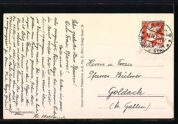 Cartoline postali: AK Basel, Strassenpartie am Spalentor – Usato da Berlin venduto da bartko-reher 1