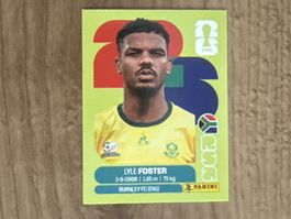 Panini FIFA World Cup 2026 Sticker Lyle Foster RSA 17