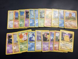 20 Pokémon Set Base Cards