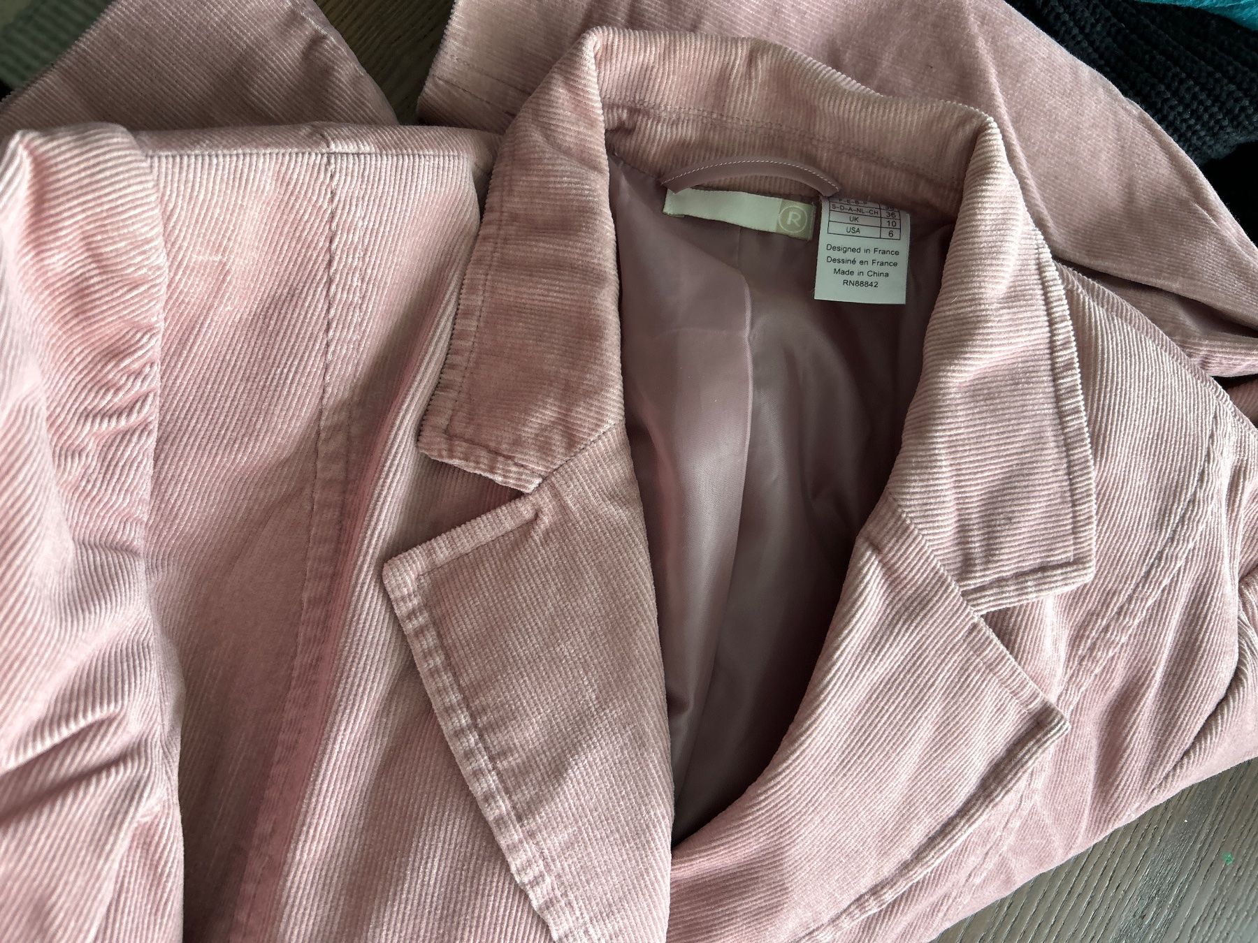 Giacche: Altrosa Jacket aus Velvet/ Baumwolle Gr.36 – Usato da Feuerthalen venduto da Anna_Swift 5