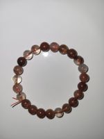 bracelet quartz rutile rouge 8mm