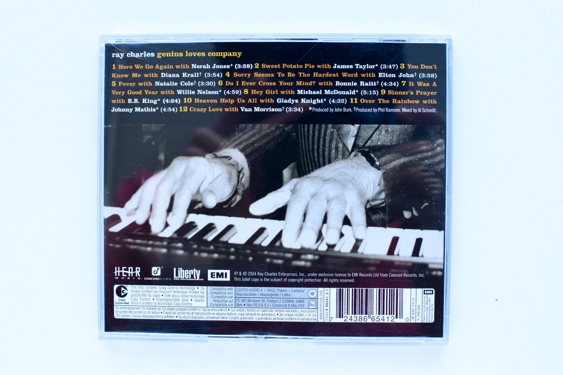 CDs: Ray Charles - Genius Loves Company – Gebraucht aus Belmont-sur-Yverdon von ag97 2