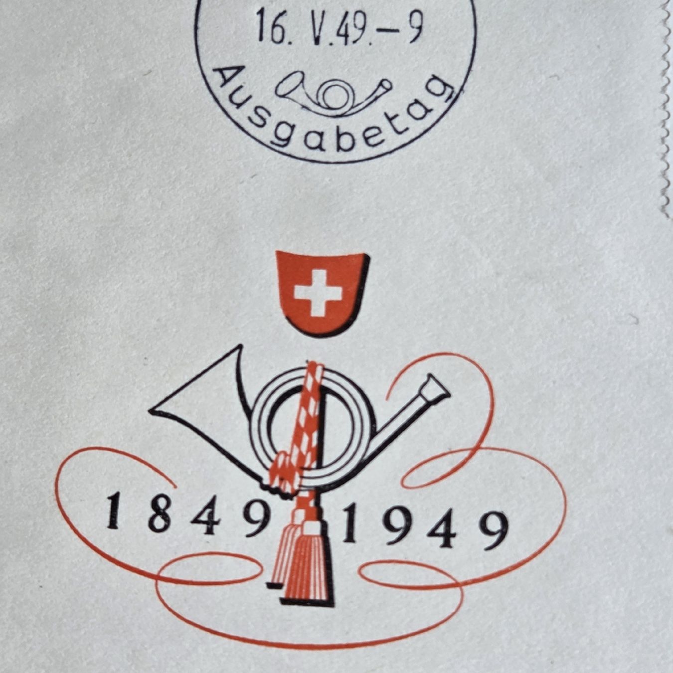 Tutti i francobolli: Brief Schweizer Briefmarken 1849/1949 - Top – Usato da Stans venduto da Ducati16 7