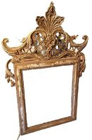Antiker Wandspiegel Vintage Gold