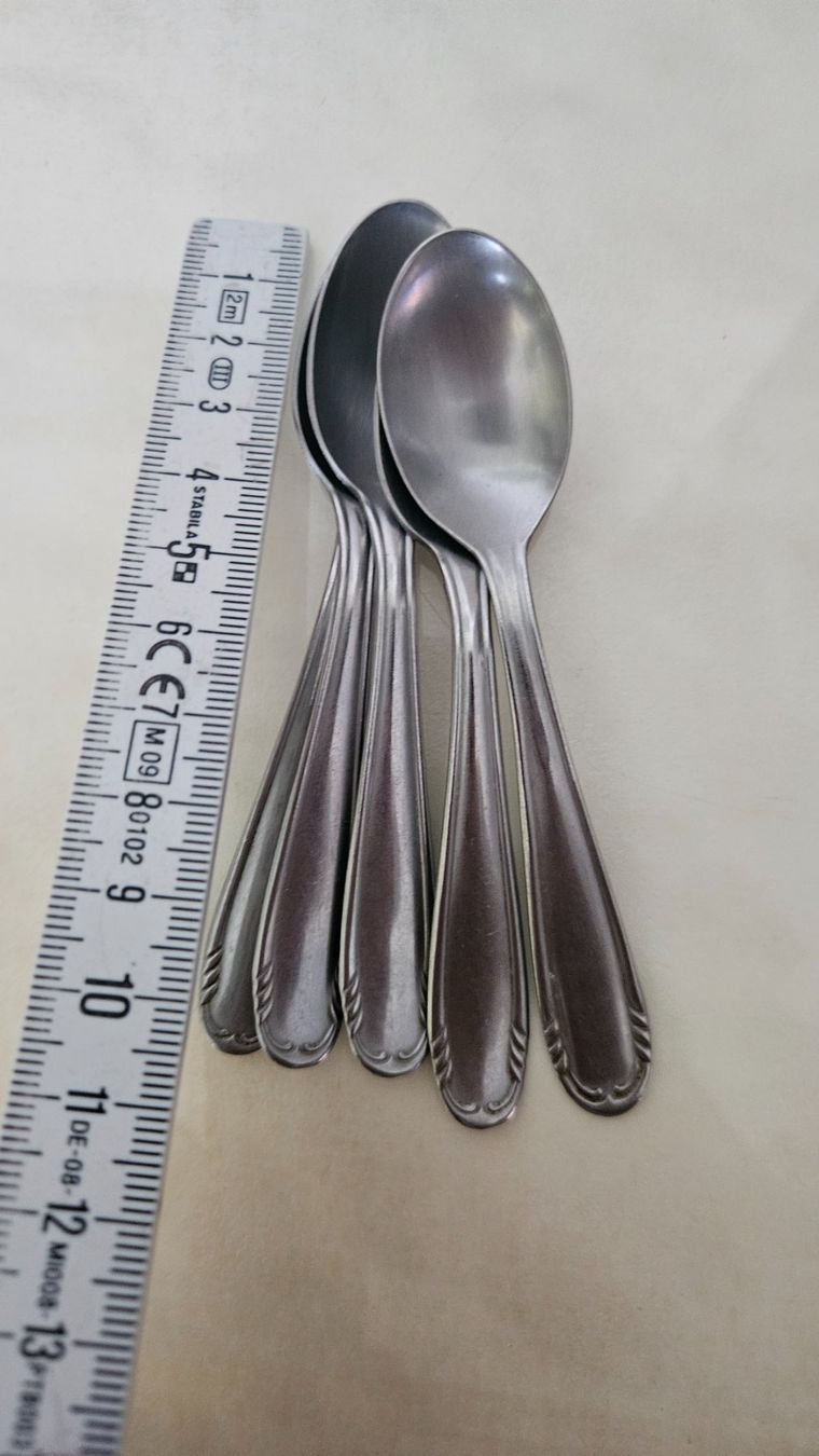 Cucchiai: 5 cucchiaini da dessert – Usato da Melano venduto da H-Sara 1