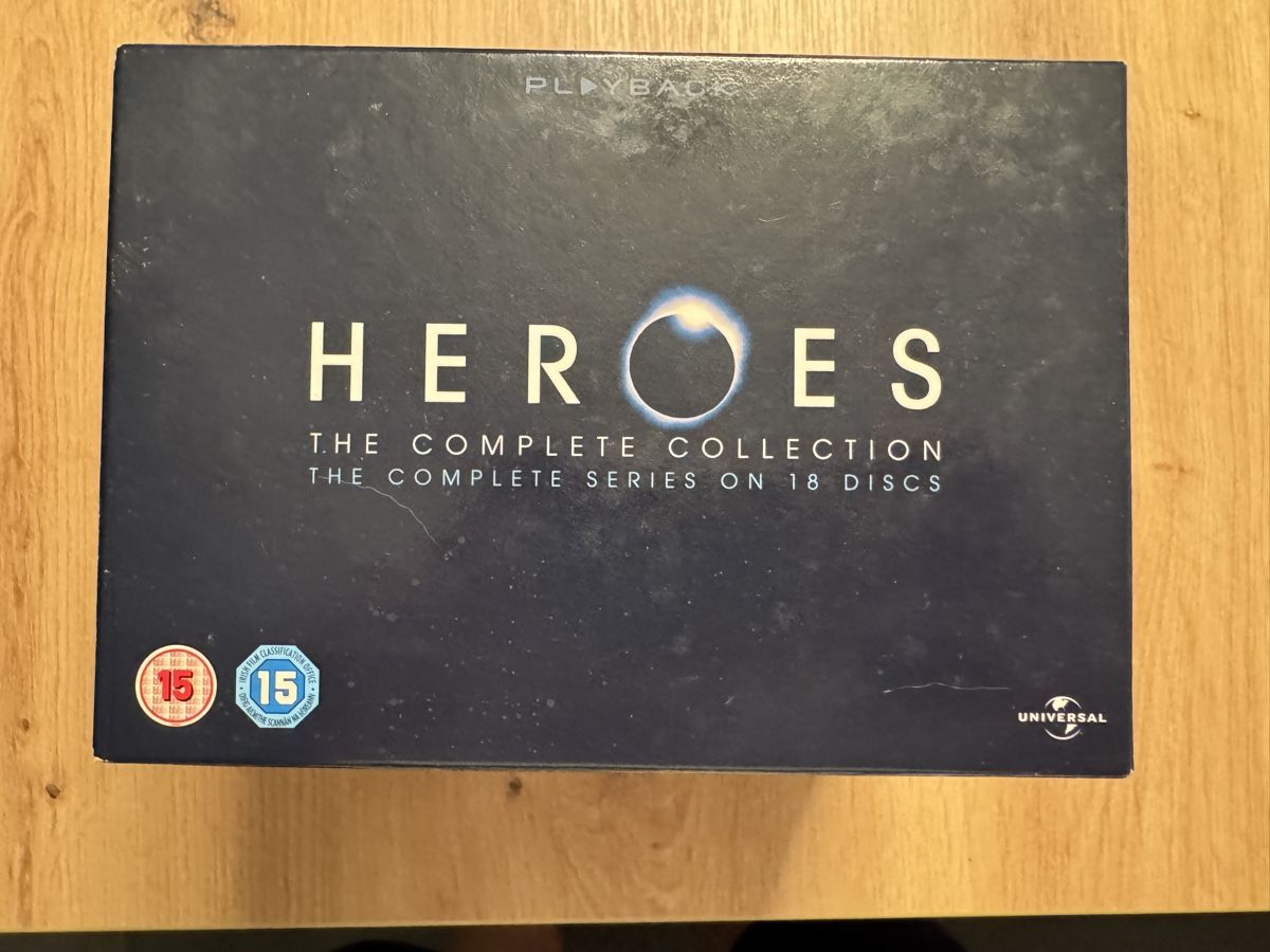 Alle DVDs: Heroes The Complete Collection Blu-ray 18 Discs Complete Ser – Gebraucht aus Biberist von etesummer 1