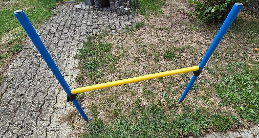 Hometrainer: 1 Sprung Gelb Blau – Usato da Niederbipp venduto da Trude04