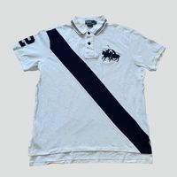 Polo Ralph Lauren Herren Poloshirt Grösse XL weiss schwar...