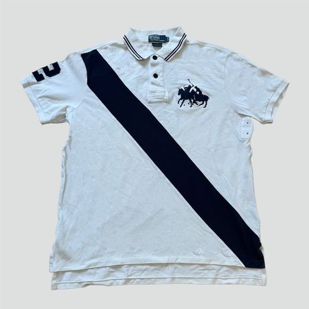 Polo Ralph Lauren Herren Poloshirt Grösse XL weiss schwar...