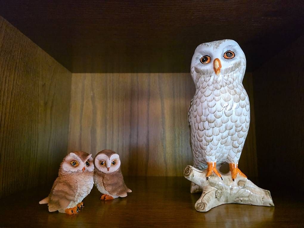 Figuren: Lot de 3 statuettes de chouettes – Gebraucht aus Versoix von Leana8