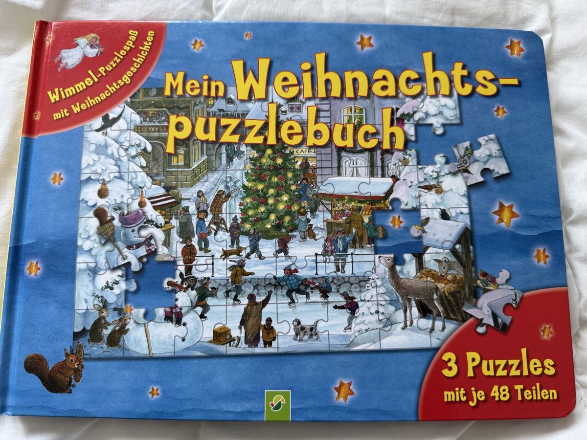 Bücher: Weihnachten - Puzzlebuch – Gebraucht aus Lustmühle von lau_c8jt