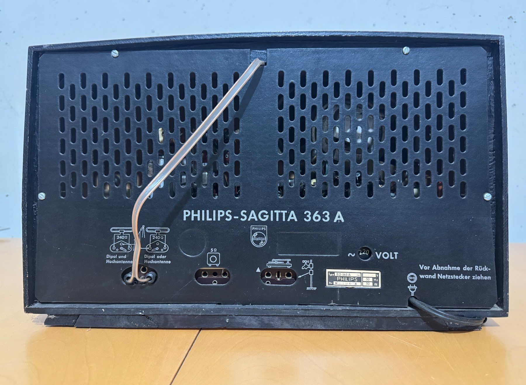 Philips Radio: Röhrenradio Philips Sagitta – Usato da Mönchaltorf venduto da Speedy453 2