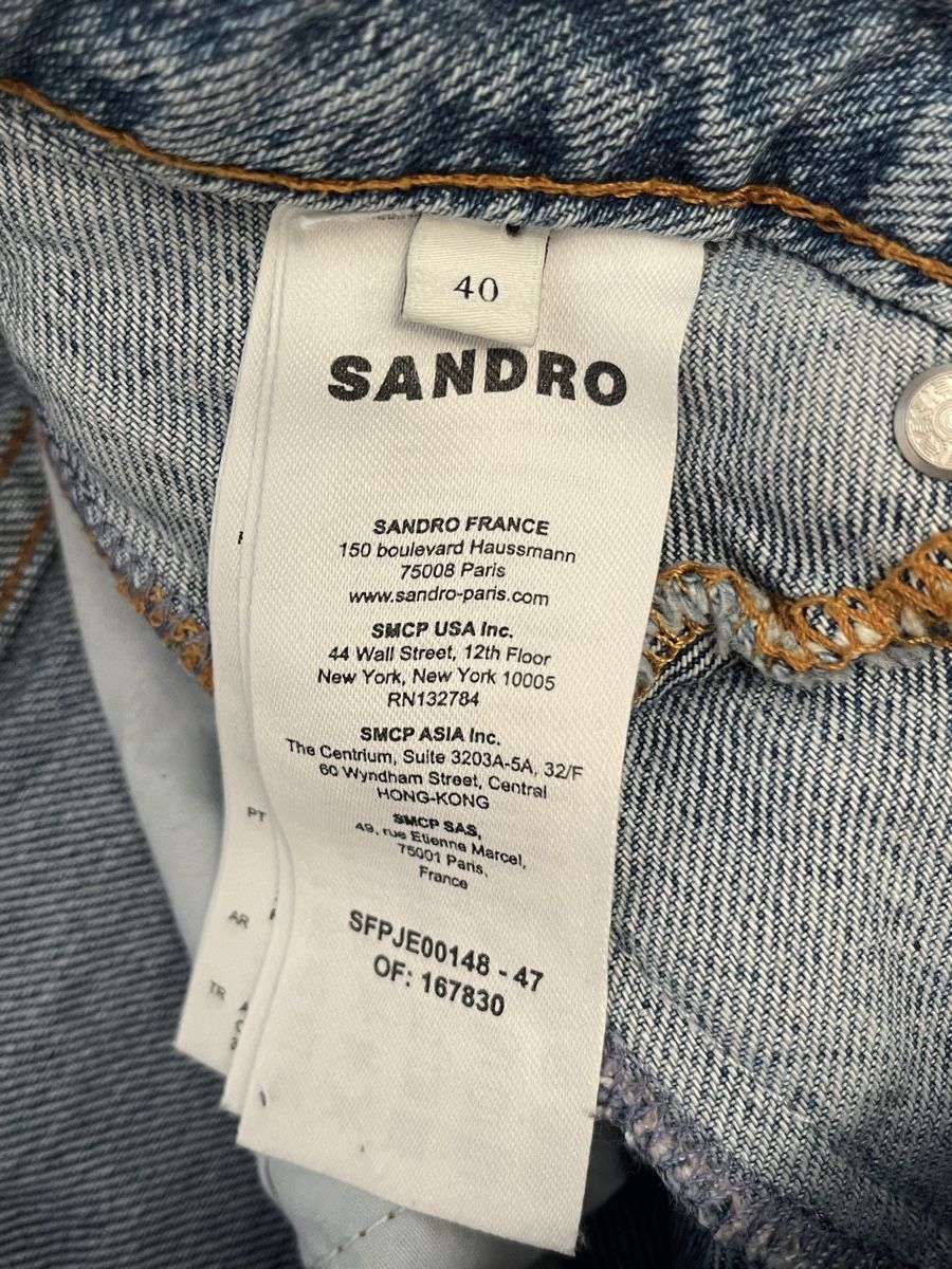 Jeans: Jeans Sandro Paris Taglia 40 – Gebraucht aus Castagnola von Car2X2N 3