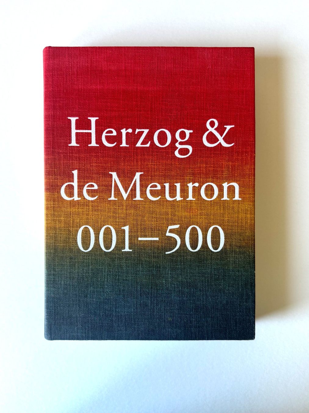 Libri: Herzog & de Meuron 001–500. Simonett & Baer. First Ed. 2019 – Usato da Zürich venduto da Tulsa1968