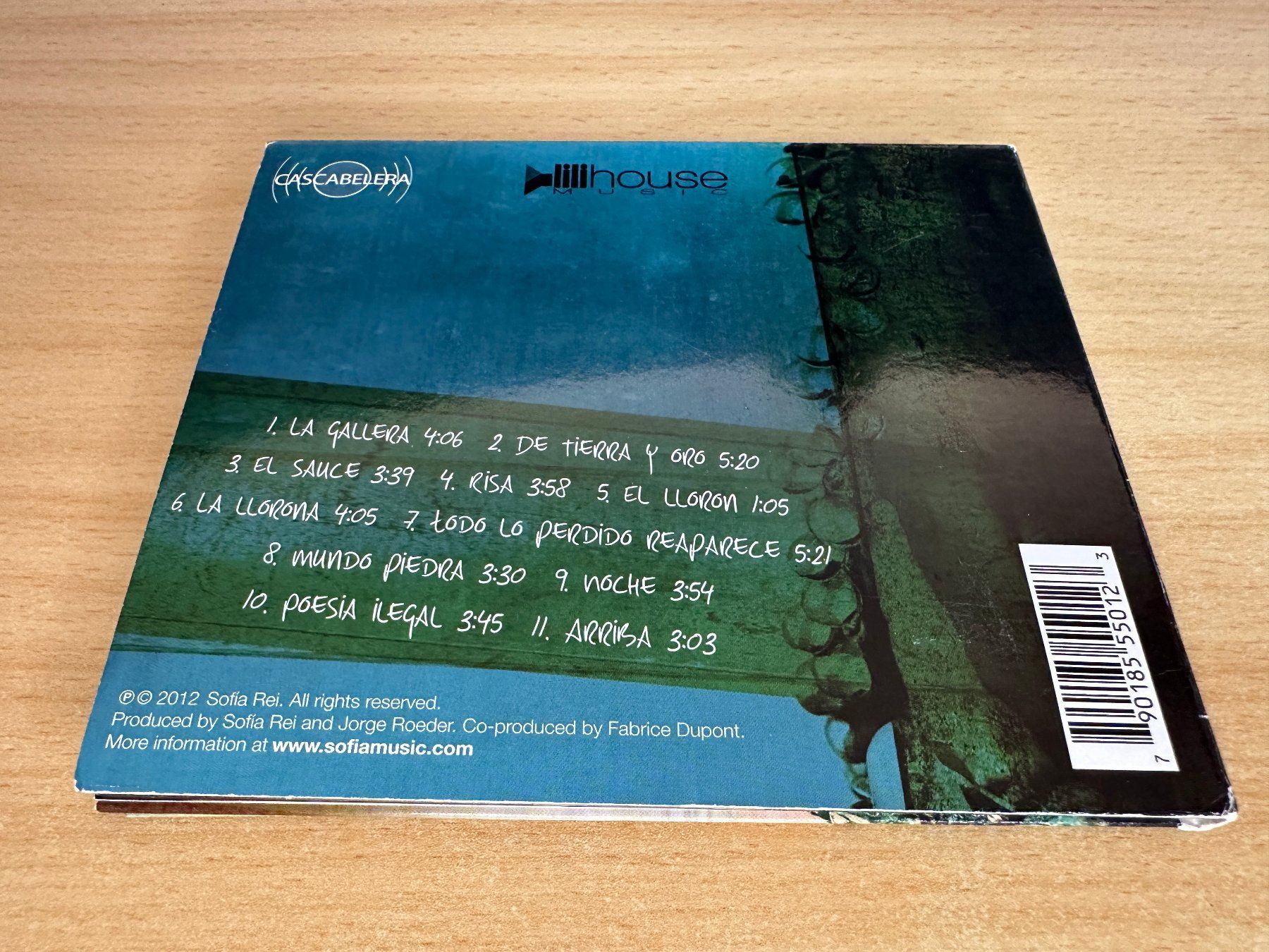 CD: Sofía Rei – De Tierra y Oro – Usato da Rikon im Tösstal venduto da Alpenmutz 1