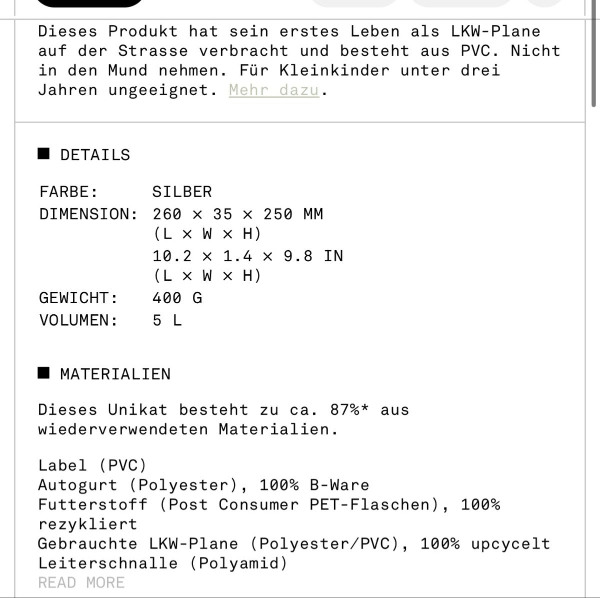 Freitag Taschen: Freitag RTadche F274 Ruby NEU – Neu (gemäss Beschreibung) aus Buchs AG von Oberli0 6