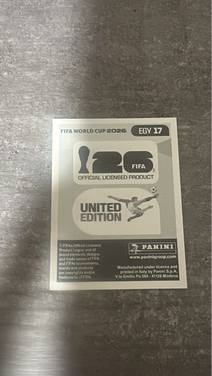 Panini Carte collezionabili: EGY 17 , FIFA WORLD CUP 2026 PANINI  – Nuovo (secondo la descrizione) da Frauenfeld venduto da 1PegPeg1 1