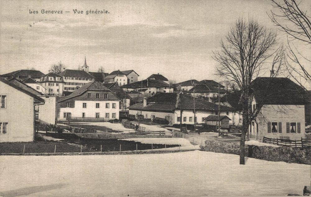 Les Genevez vue générale Acheter sur Ricardo