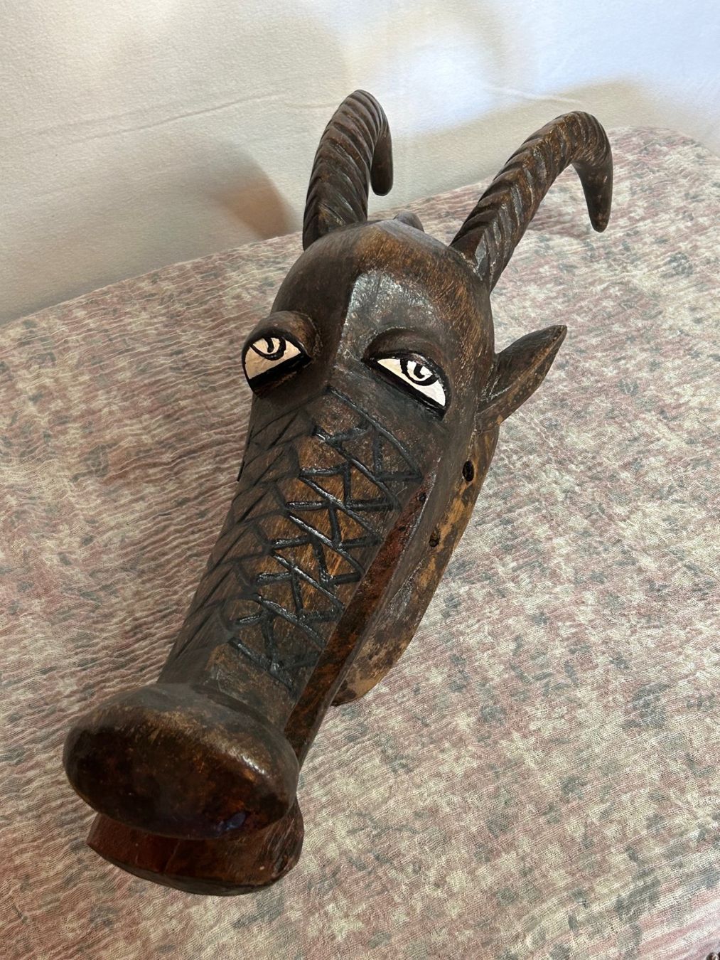 Internationale Kunst: Afrikanische Tiermaske der Bwaba / Bobo – Neu (gemäss Beschreibung) aus Rocourt von Vijay02 5