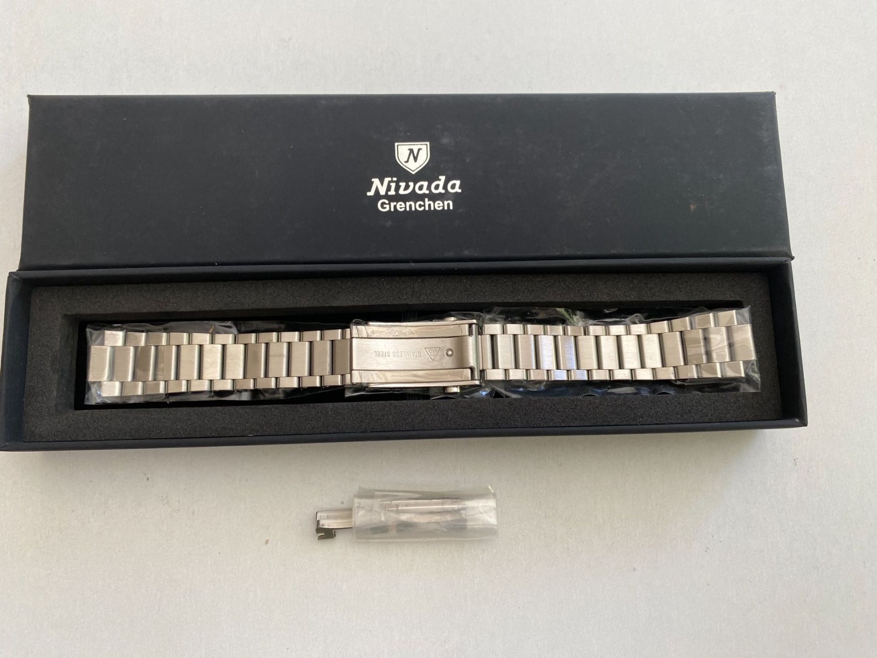 Bracciali & Braccialetti: Nivada Depthmaster Flat Link Strap NEW ! – Nuovo (secondo la descrizione) da Genthod venduto da Fejmeo 1