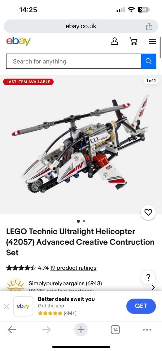 Lego Spielzeuge: Lego technic  42033/42091/42057 – Gebraucht aus Jonen von chrispluess 8