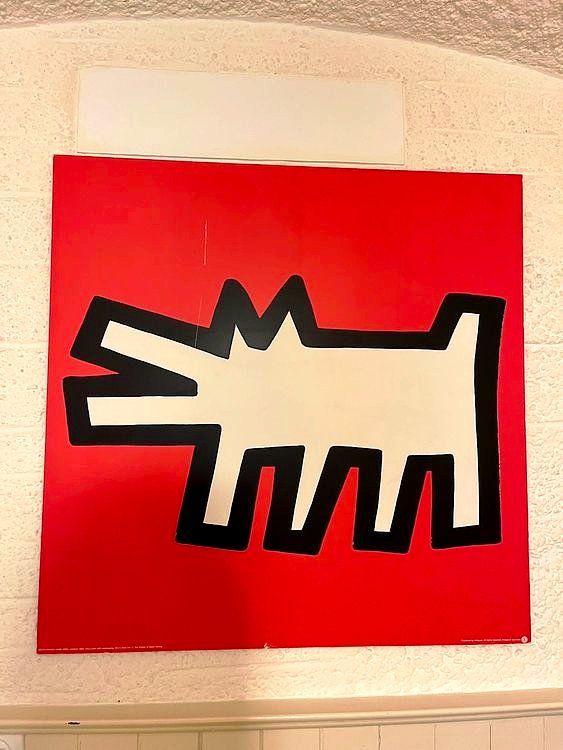 Grafica & Litografie: Keith Haring dog 1990 – Usato da Montreux venduto da LeVintage33