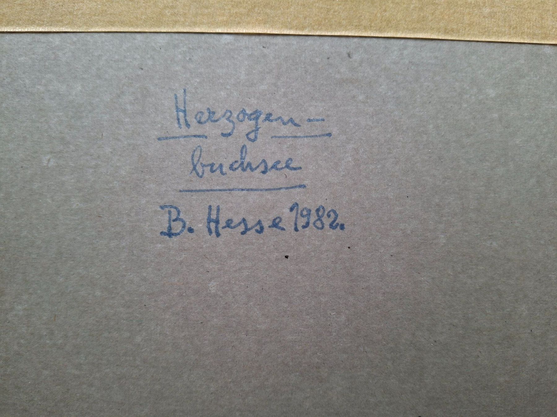 Gemälde: Bruno Hesse, Aquarell, Herzogenbuchsee, 1982 – Gebraucht aus Herzogenbuchsee von Herkules9 3