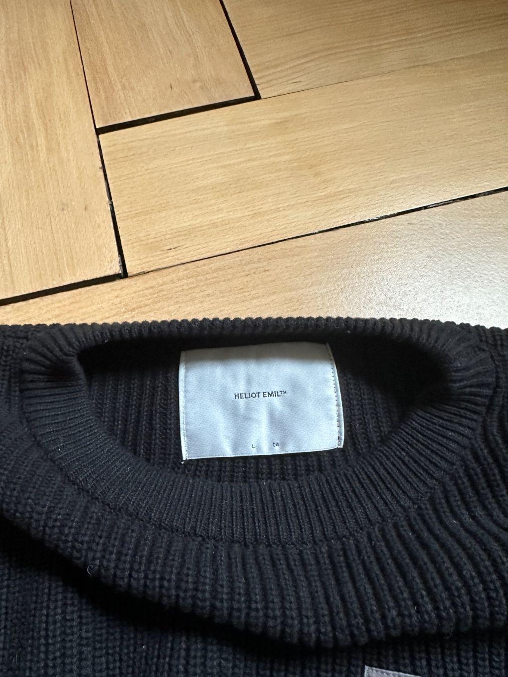 Pullover & Sweatshirts: HELIOT EMIL - Strickpullover schwarz-grau L – Gebraucht aus Zürich von Diazaio 1