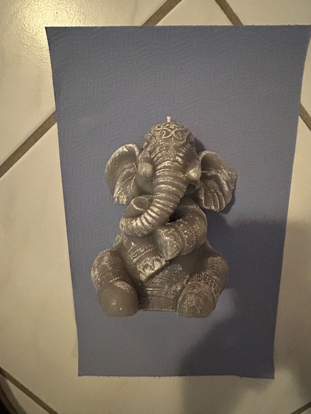 Candele: Kerze Elefant grau – Usato da Gutenswil venduto da walker60 1