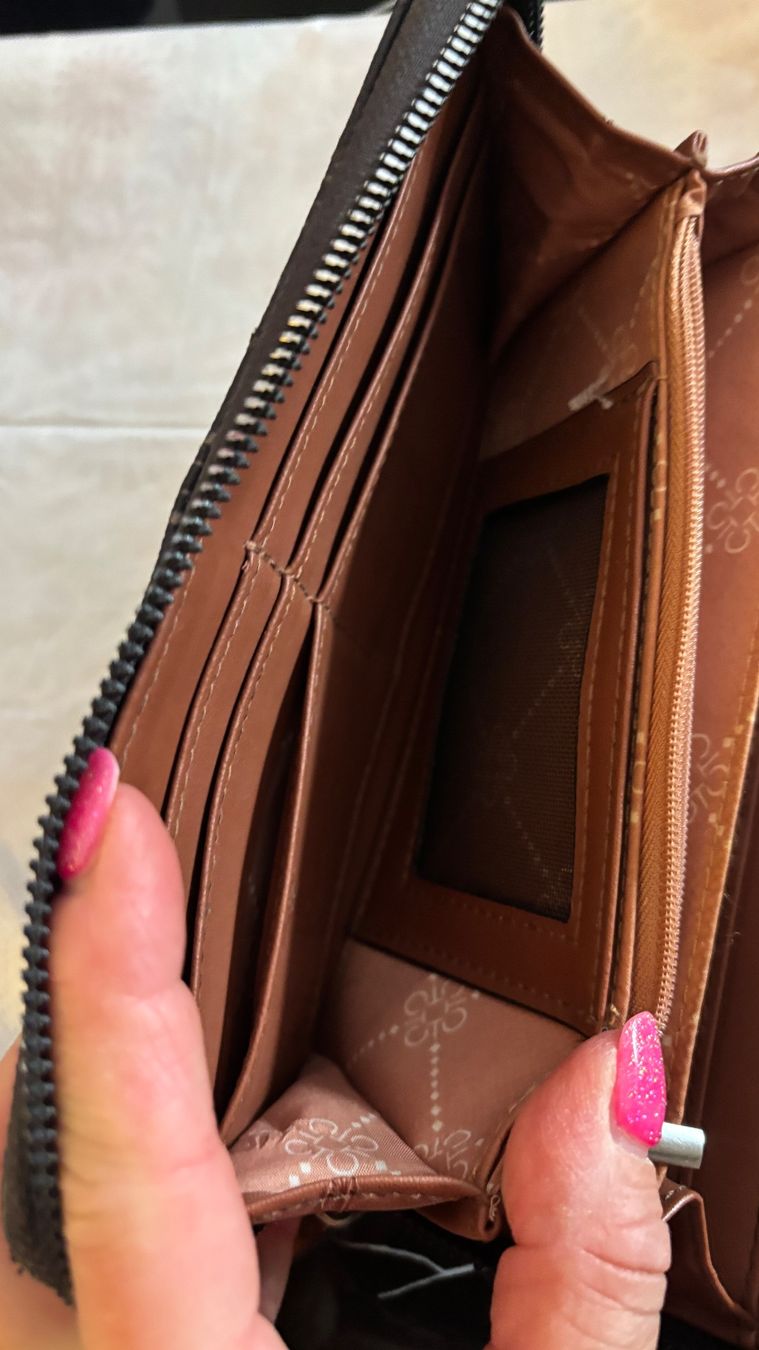 Portemonnaie: Portemonnaie braun mit Muster – Gebraucht aus Fehraltorf von Alexandra076 3