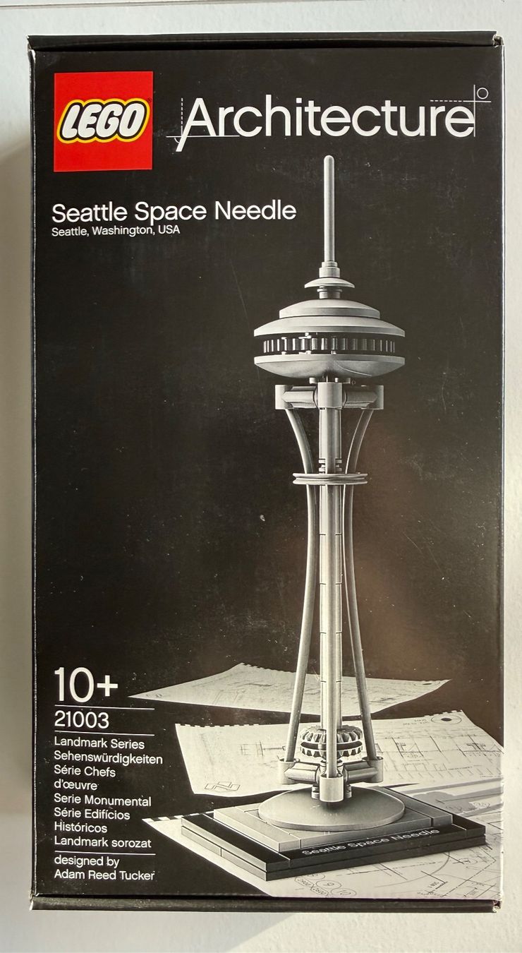 Lego Kit di costruzioni: Lego Architecture 21003 - Seattle Space Needle – Usato da Basel venduto da zekzek 1