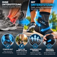 Premium Knöchelbandage mit Kompression XL