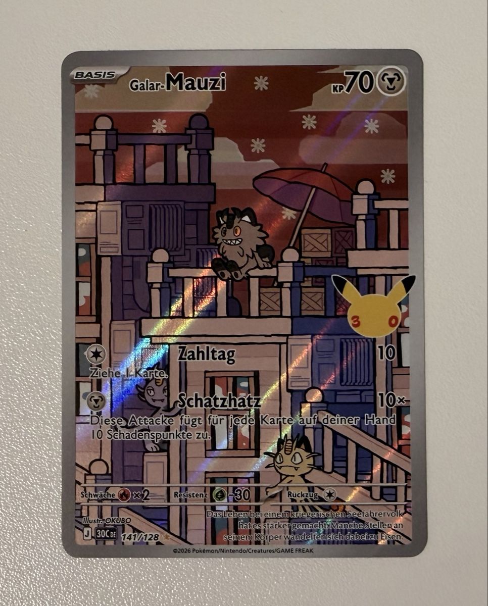 Pokémon Carte collezionabili: Galar-Mauzi #141 – Nuovo (secondo la descrizione) da Au SG venduto da Bego1