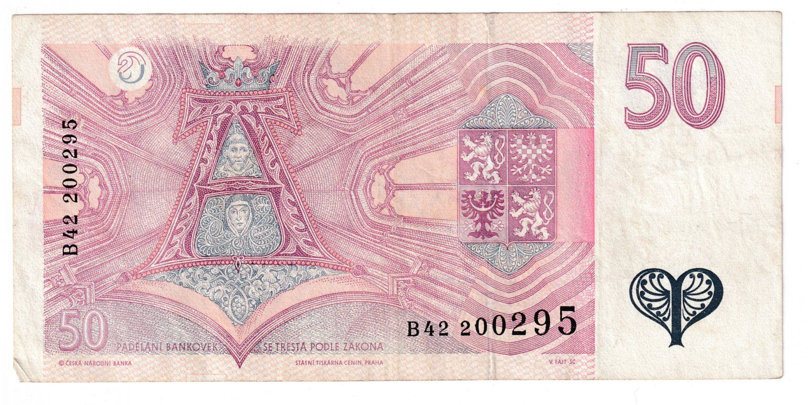 Banconote: Banknote Tschechoslowakai 50 korun 1994 – Usato da Neuchâtel venduto da karlpierrino 1