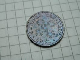 Finnland 1 Penny, 1963 neu