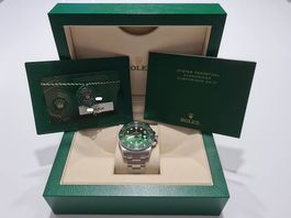 Rolex Submariner - 116610LV - HULK 2020 - RARE New card