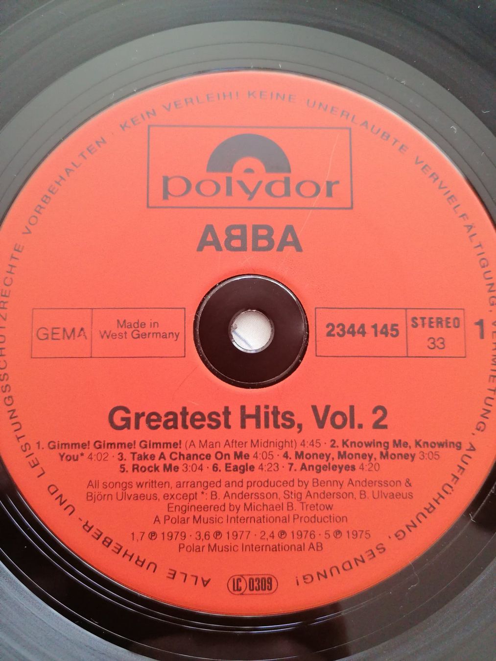 Dischi in vinile: LP - ABBA - Greatest Hits Vol. 2 - Vinyl – Usato da Basel venduto da vintagecollector 3