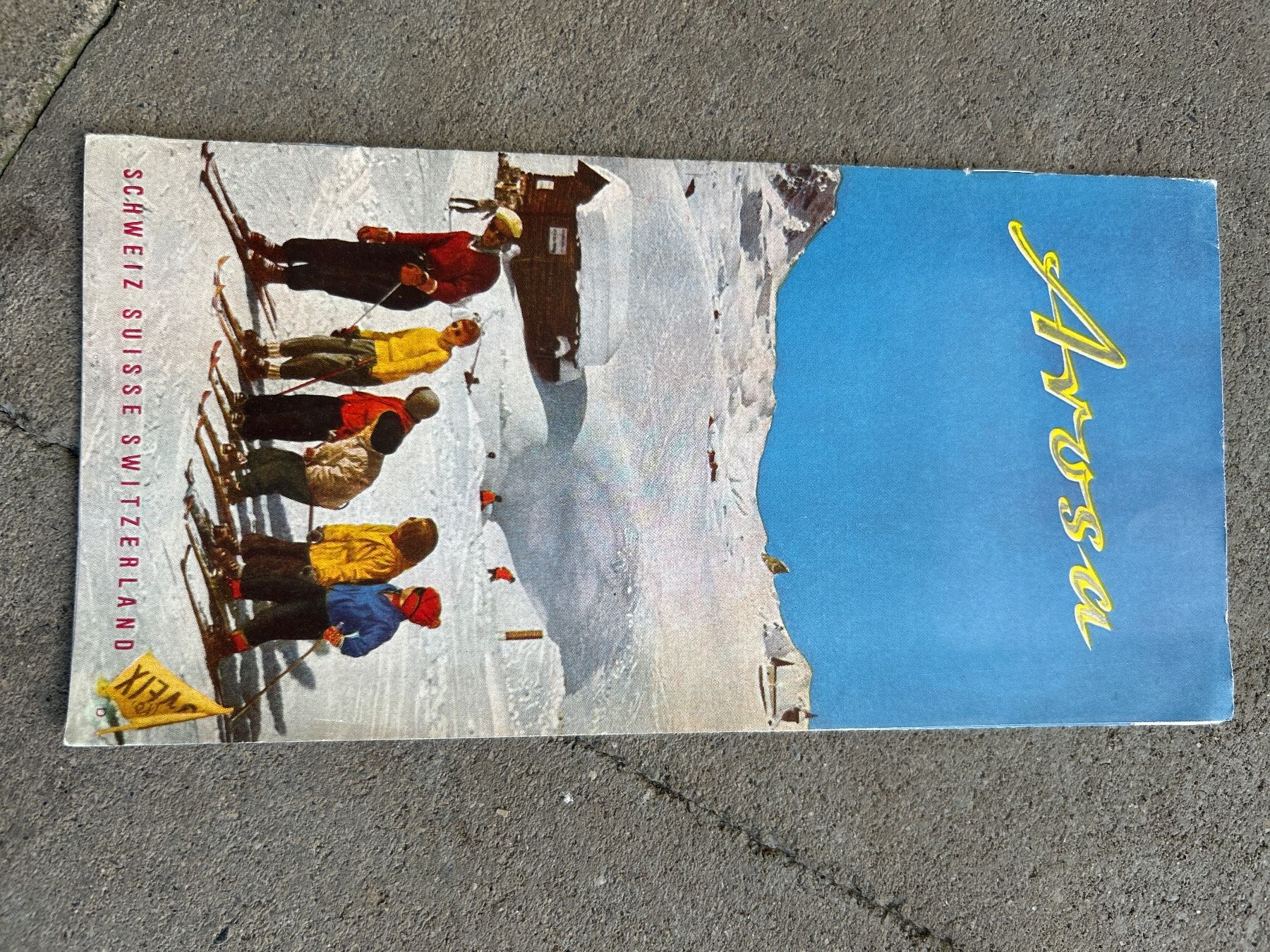 Documenti: Arsaoldtimer Ski-Broschüre Schweiz: Paradies der Abfahrte... – Usato da Bubikon venduto da mar_7zlc