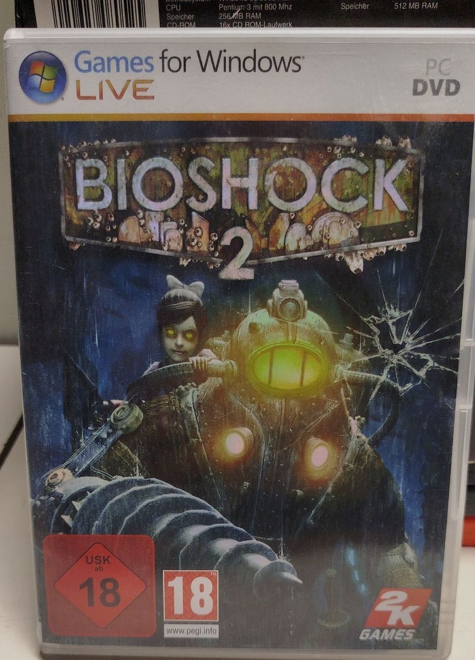 Microsoft Giochi: Bioshock 2 - PC DVD - Videospiel!!!(em48) – Usato da Künten venduto da Schnaepplihuus