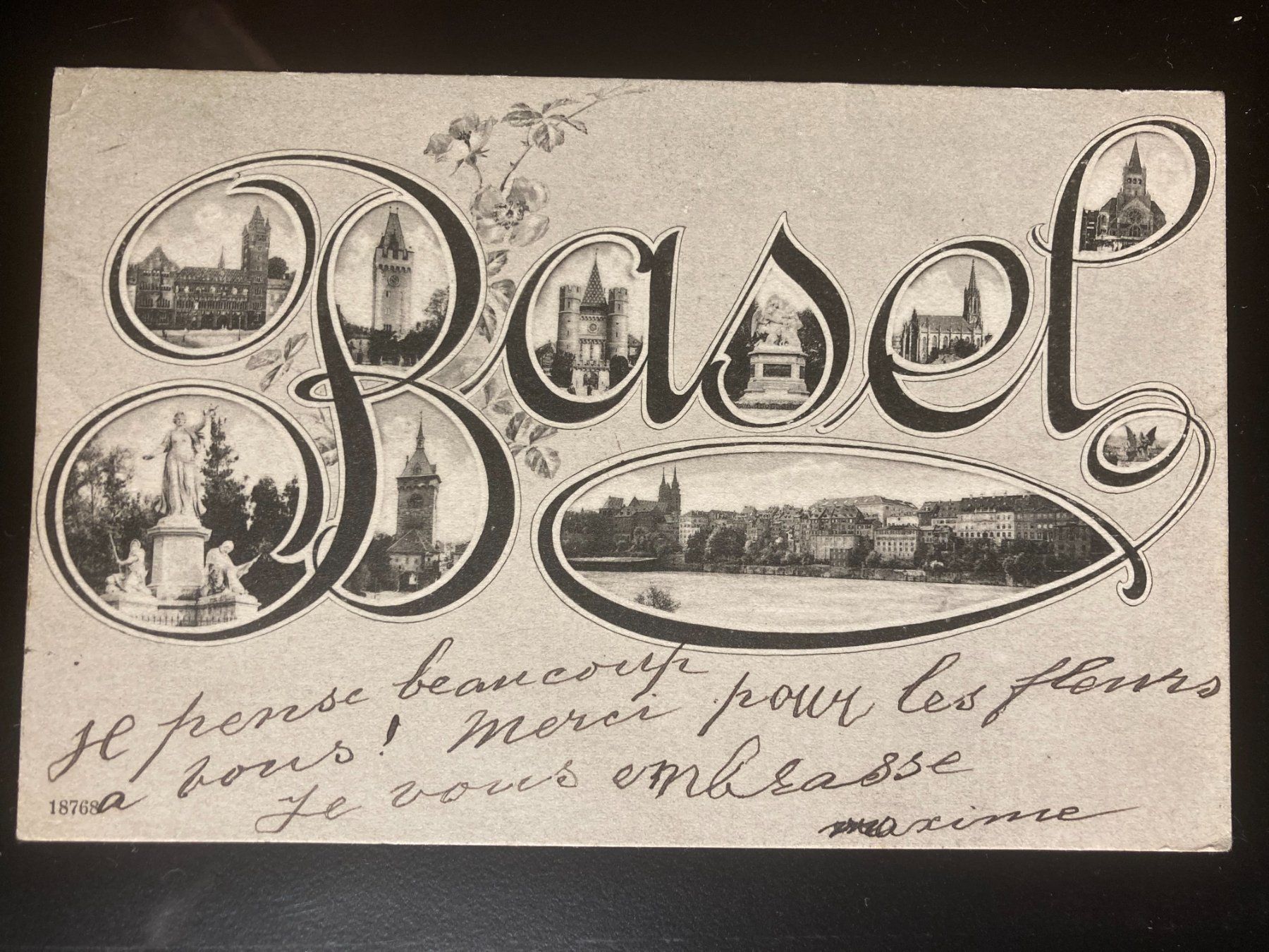 Cartoline postali: Schweiz 1905 Ansichtskarte Basel gelaufen – Usato da Liestal venduto da schnueps