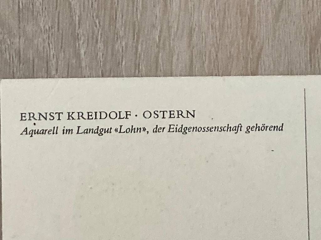 Karten: Osterkarte – Gebraucht aus Schwarzenbach SG von ernesto3.6 1
