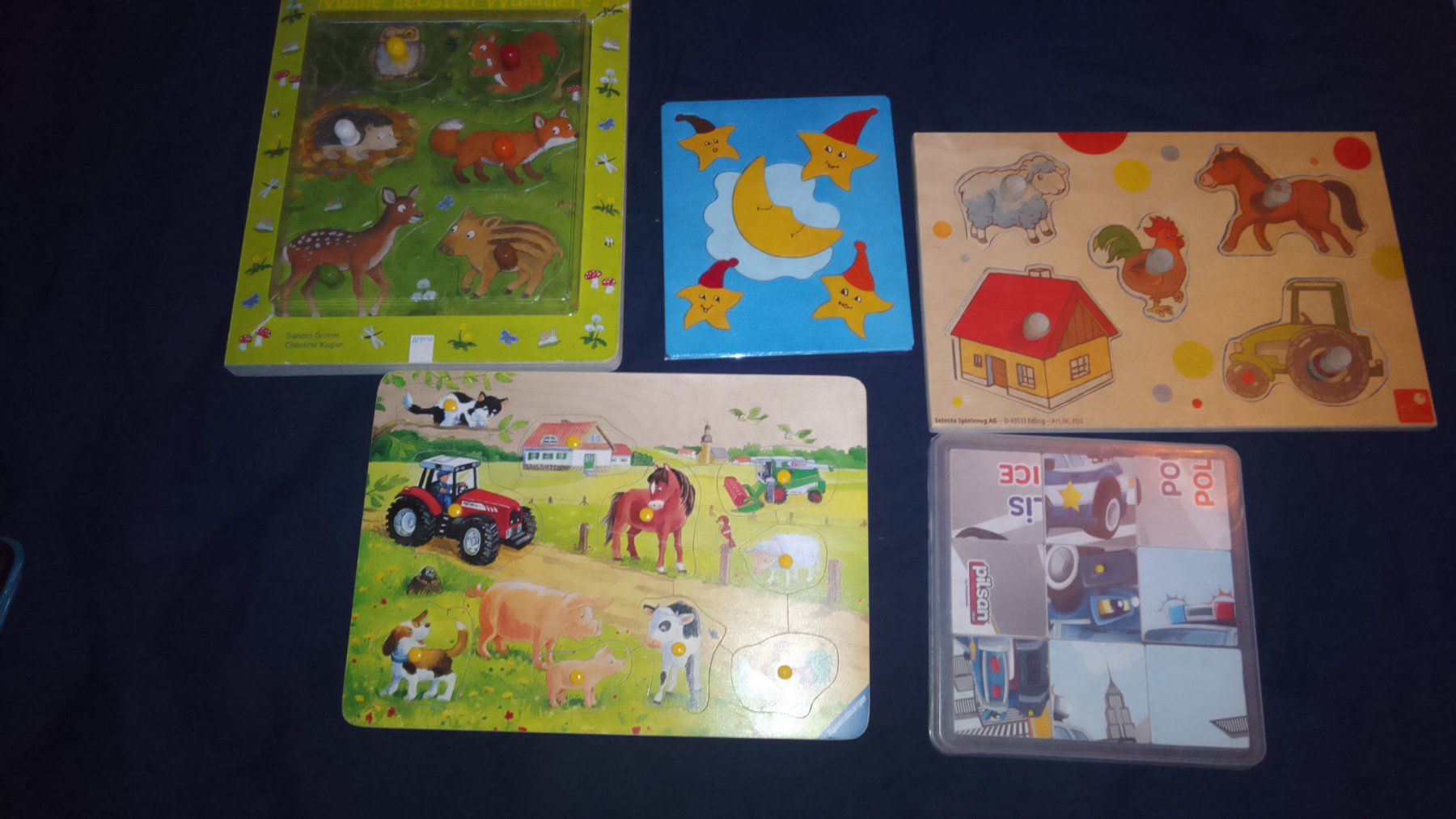Puzzles: 5 Puzzles – Gebraucht aus Einsiedeln von Nadin27