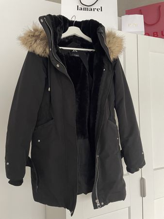 Winter Jacke Schwarz S
