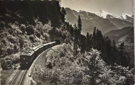 E. Gyger, Lötschbergbahn, Bahn, 1948