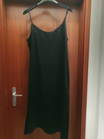 Abito sottoveste nero tg. L