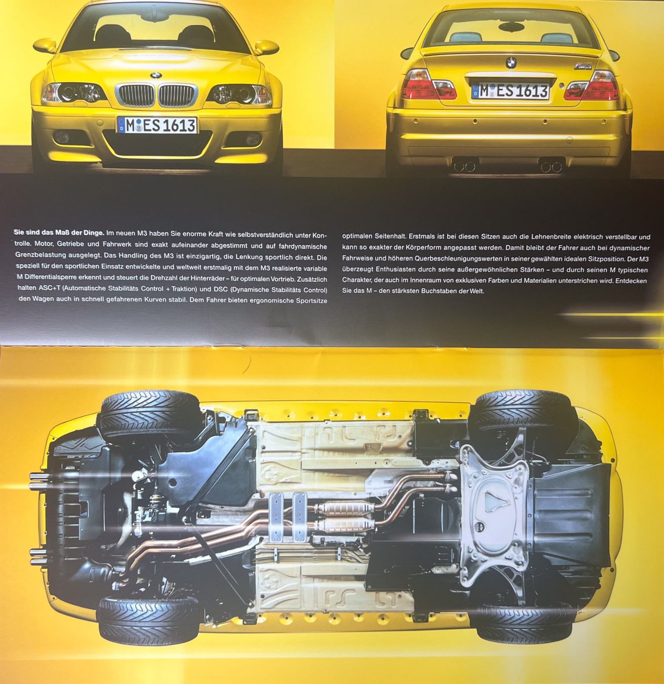 BMW Documents: ORIGINAL PROSPEKT | 3ER - BMW M3 - TYP E46 | AB 01.2000 – D'occasion à Unterägeri par Isha04 6