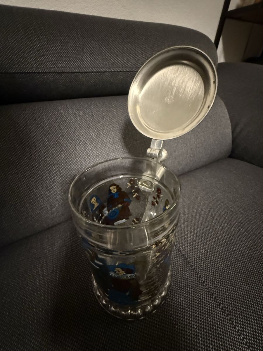 Bicchieri: Bierkrug BMF mit Zinndeckel – Usato da Buchs SG venduto da and_d8tp 4