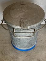 Patent Ochsner System Ochnser Kübel Metall Eimer mit Deckel