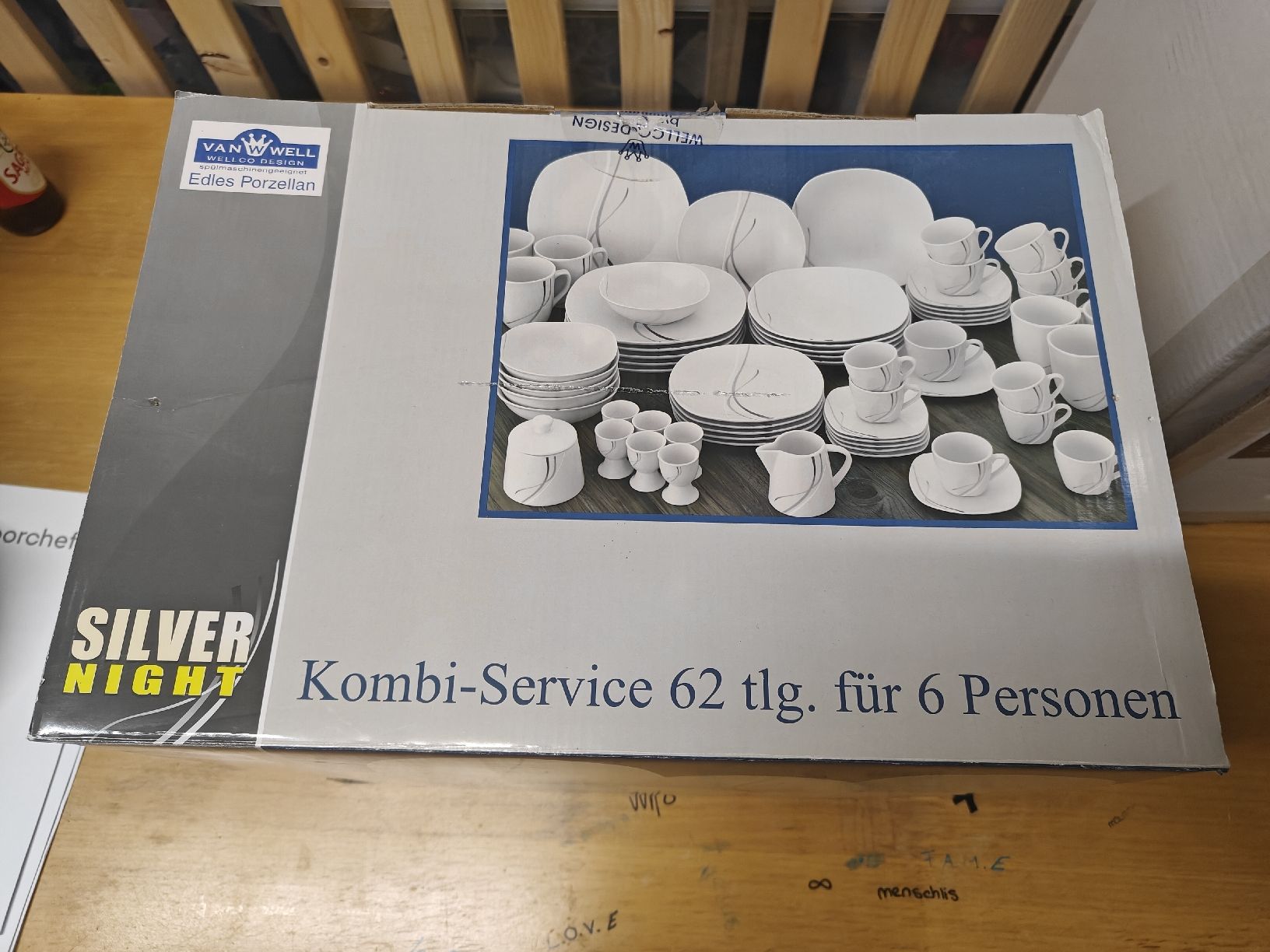 Set di piatti: VAN WELL Geschirrset – Nuovo (secondo la descrizione) da Rüti ZH venduto da zin_579k